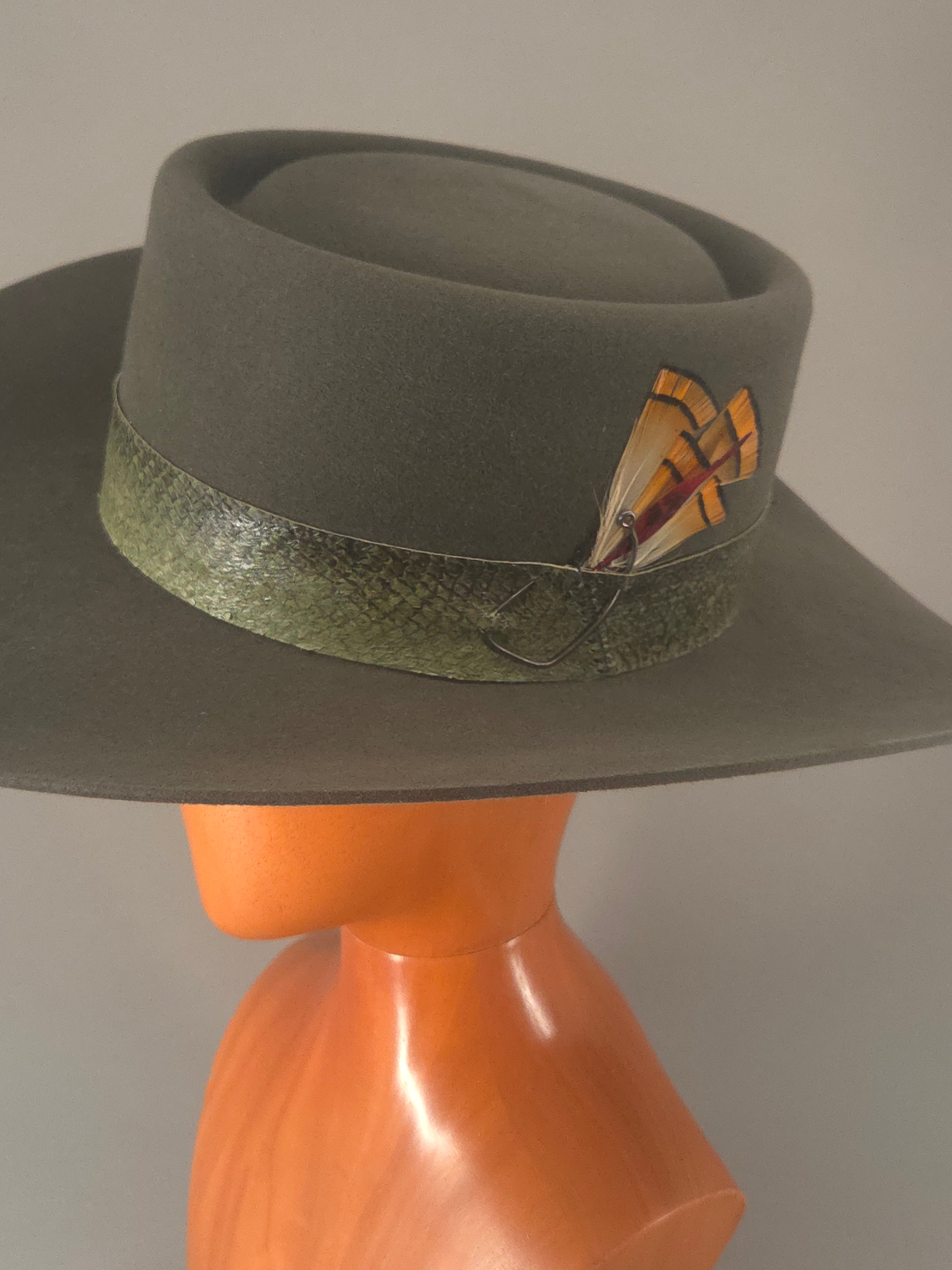Chapeau western calotte télescope - The Fisherman