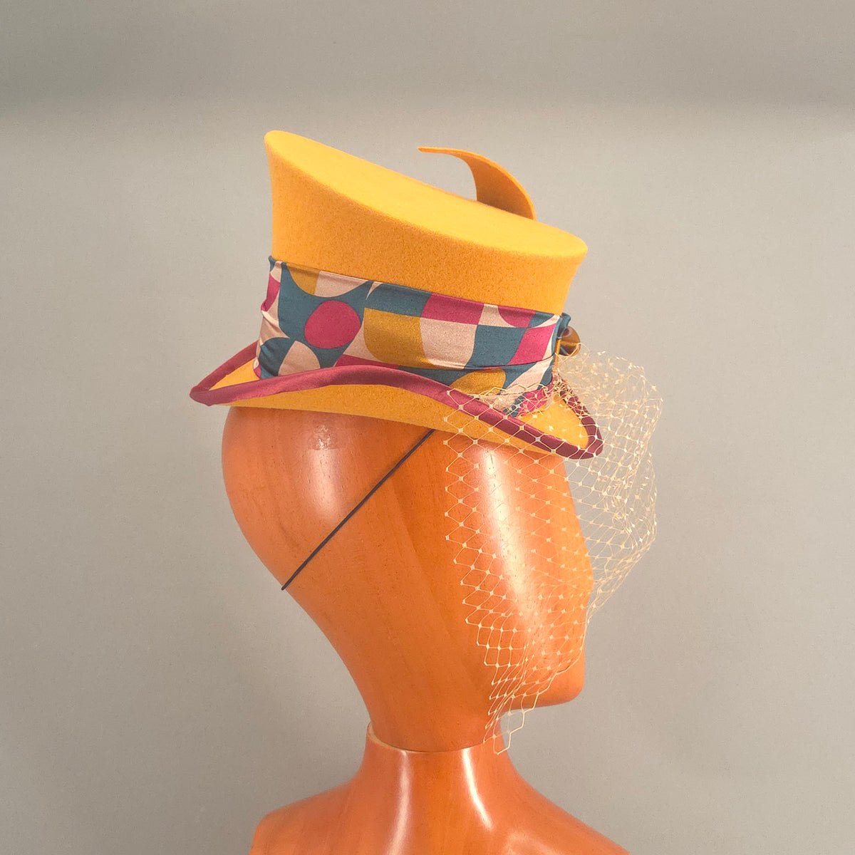 Midi Mad'Hatter Curvy - Moutarde