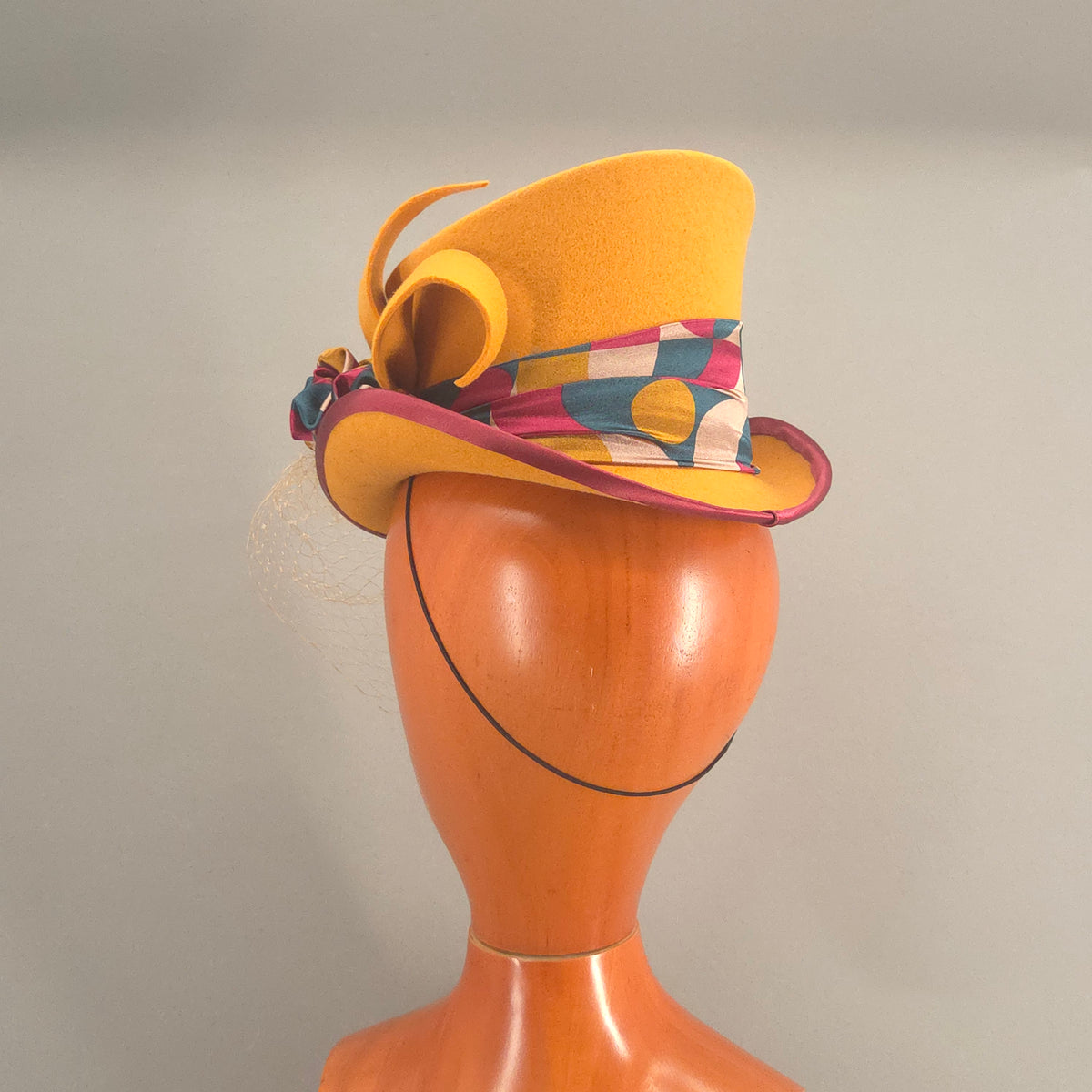 Midi Mad'Hatter Curvy - Moutarde
