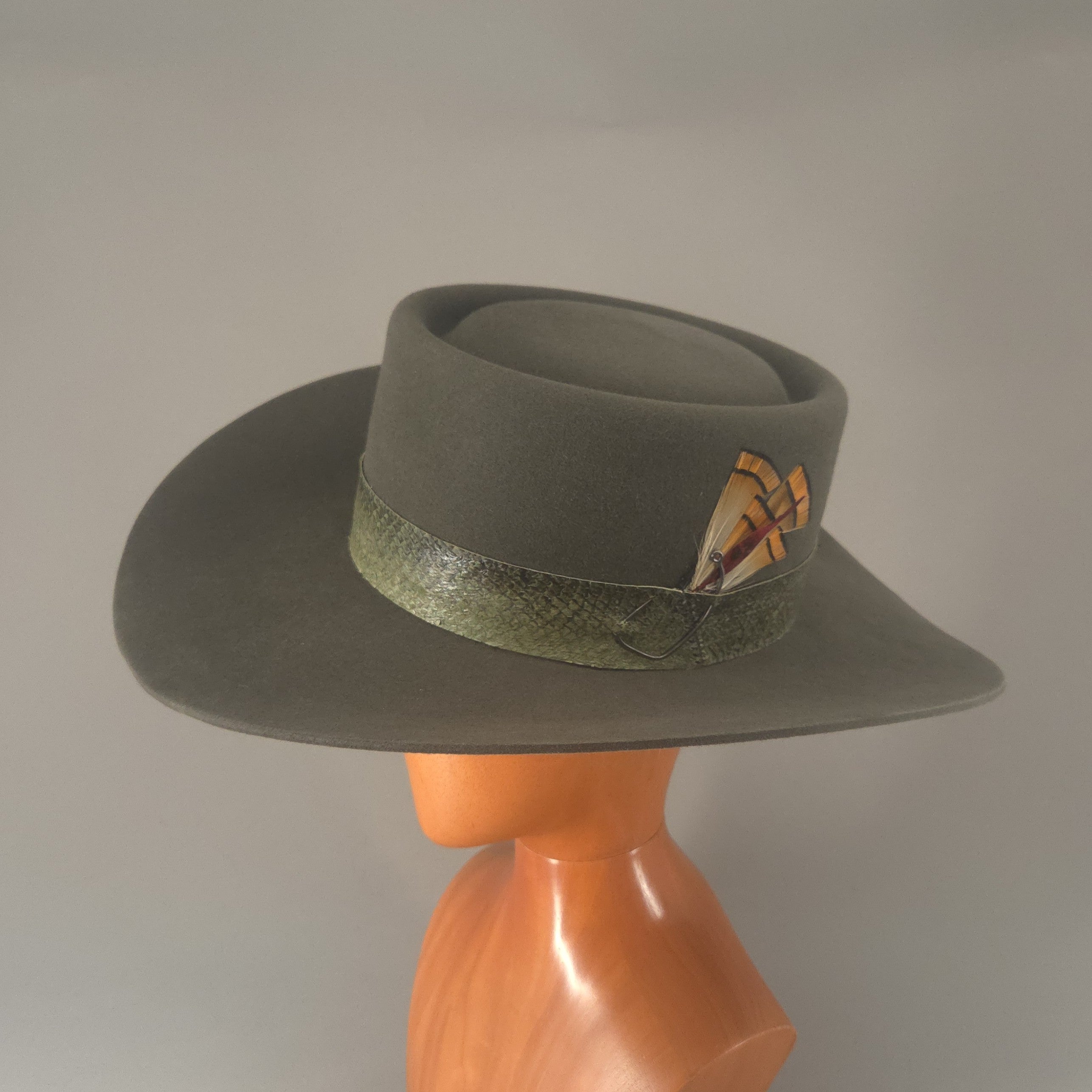 Chapeau western calotte télescope - The Fisherman