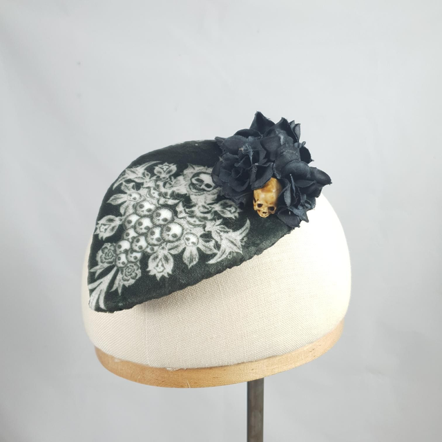 Fascinator goutte – Vanité florale