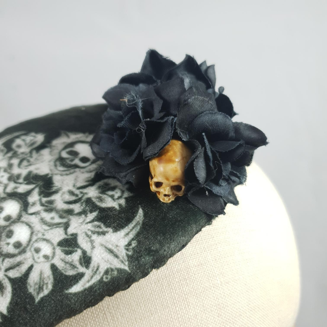Fascinator goutte – Vanité florale