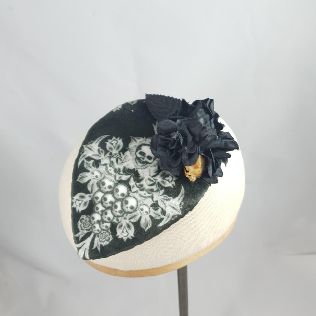 Fascinator goutte – Vanité florale