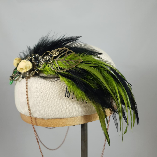 Circlet ornemental à plumes