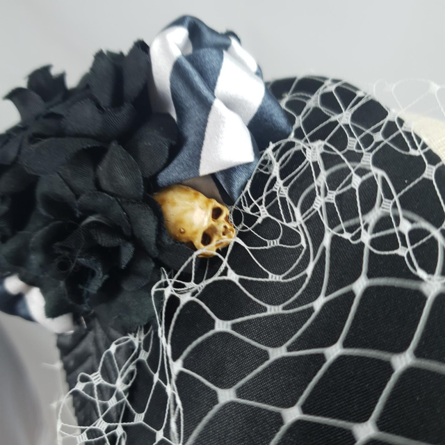 Fascinator goutte – Clair-obscur