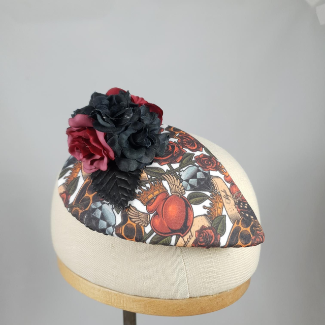 Fascinator goutte – Cœur sacré
