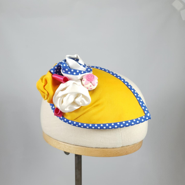 Fascinator goutte – Pin-up sucrée