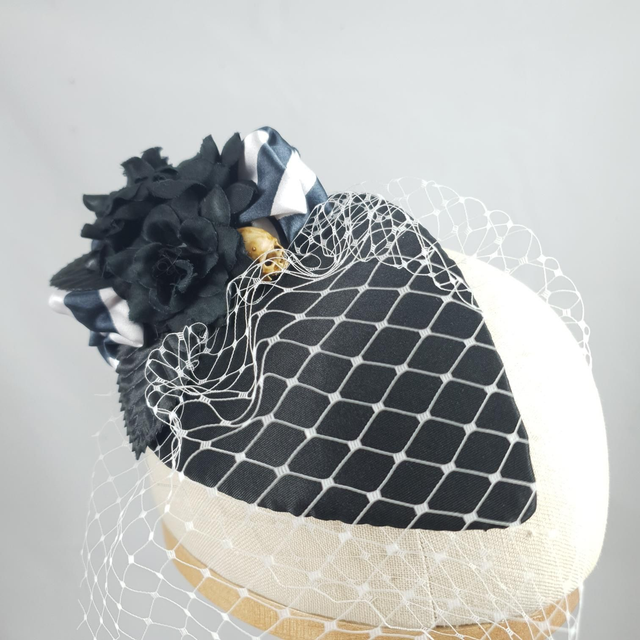 Fascinator goutte – Clair-obscur